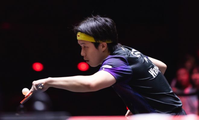 王楚钦速胜弗朗西斯卡 18分钟横扫晋级重庆冠军